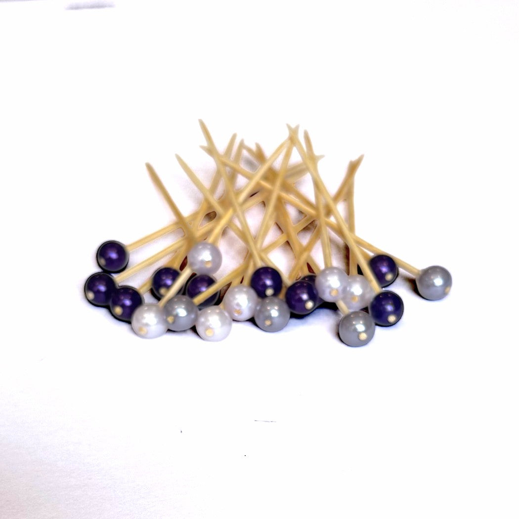6" Skewers: Appetizer/Beverage Picks * Perfect for your next party!