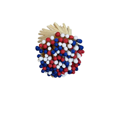 3" Colored Matches:  Sold in bundles of 100, 18 Color Options Available
