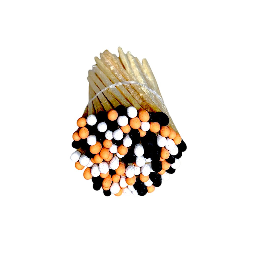 3" Colored Matches:  Sold in bundles of 100, 18 Color Options Available