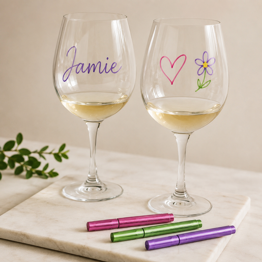 Wine Markers for Glasses