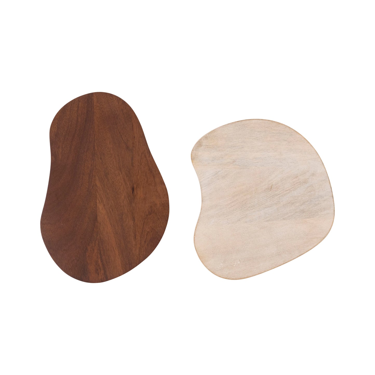Mango Wood Organic Shaped Cutting/Cheese Boardsby Bloomingville