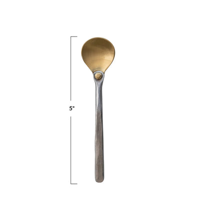 Brass and Aluminum Matte Spoon Collection