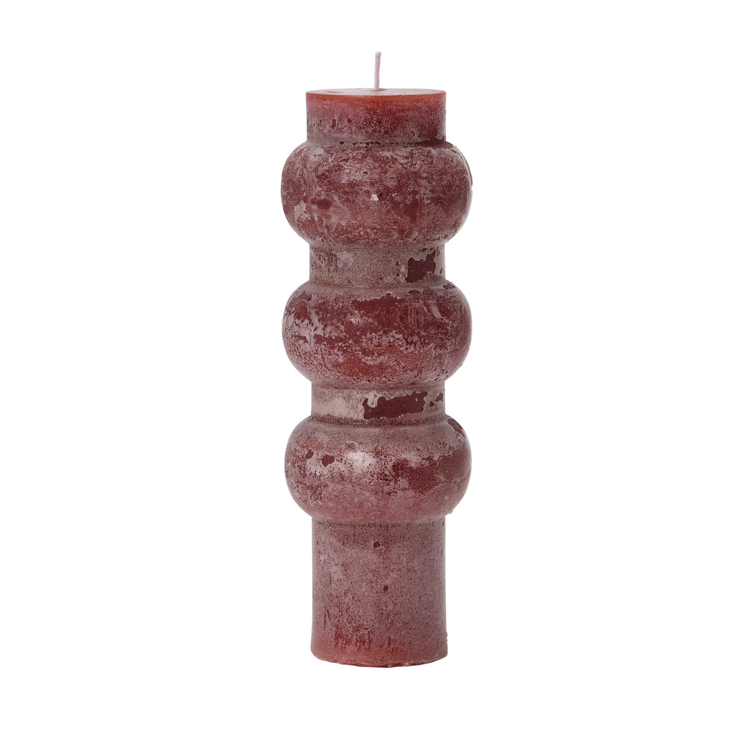 Modern Totem Pillar Candle Collection: Cranberry Harvest
