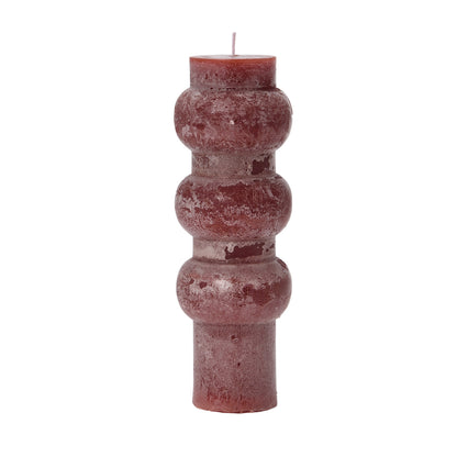 Modern Totem Pillar Candle Collection: Cranberry Harvest