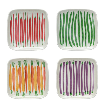 Garden Market Appetizer Plates
