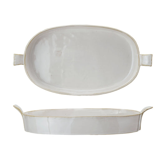 Stoneware Baker with Handles