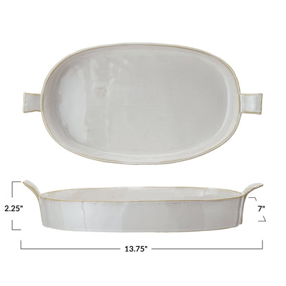 Stoneware Baker with Handles