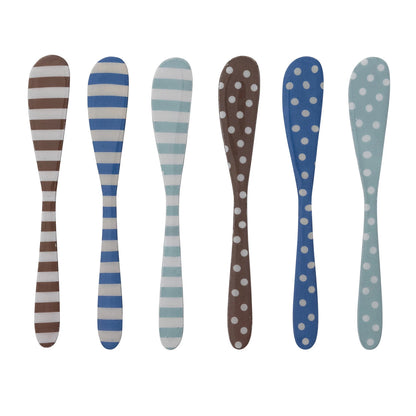 Dotted & Stripes Canape Knives