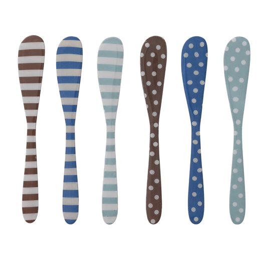 Dotted & Stripes Canape Knives