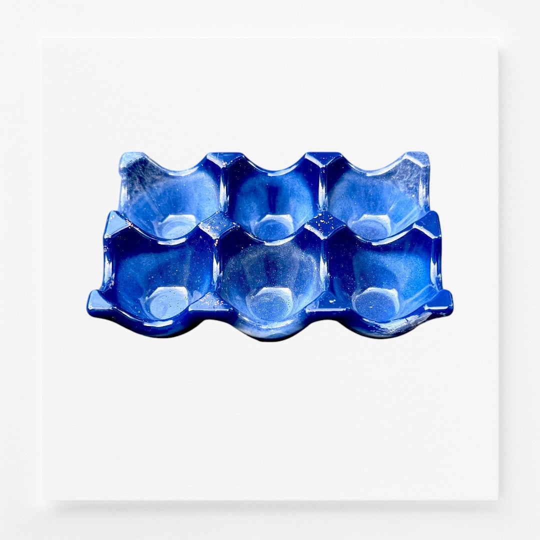 Handmade Egg Storage Tray, Holds 6 Eggs