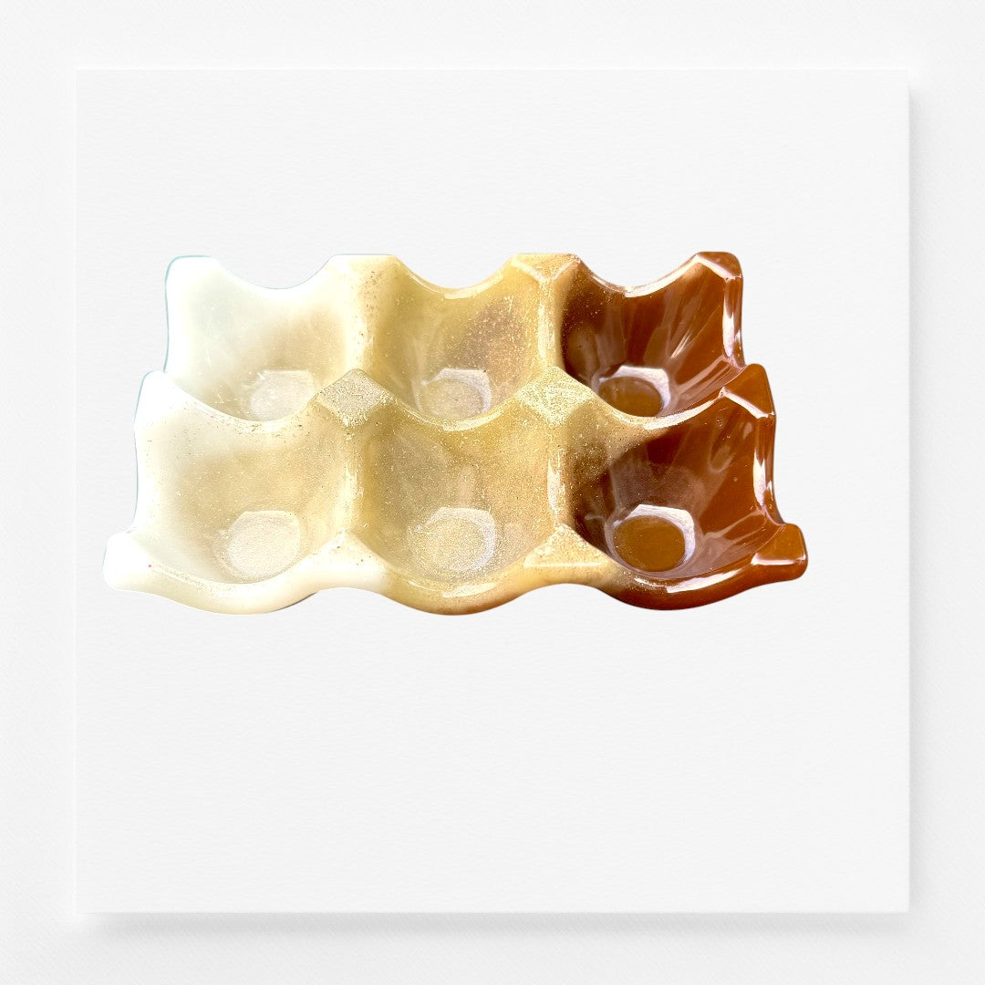 Handmade Egg Storage Tray, Holds 6 Eggs