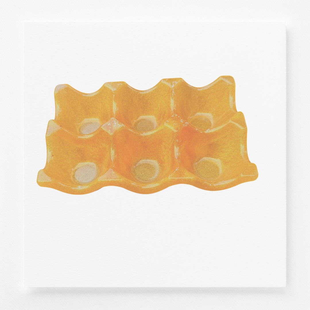 Handmade Egg Storage Tray, Holds 6 Eggs