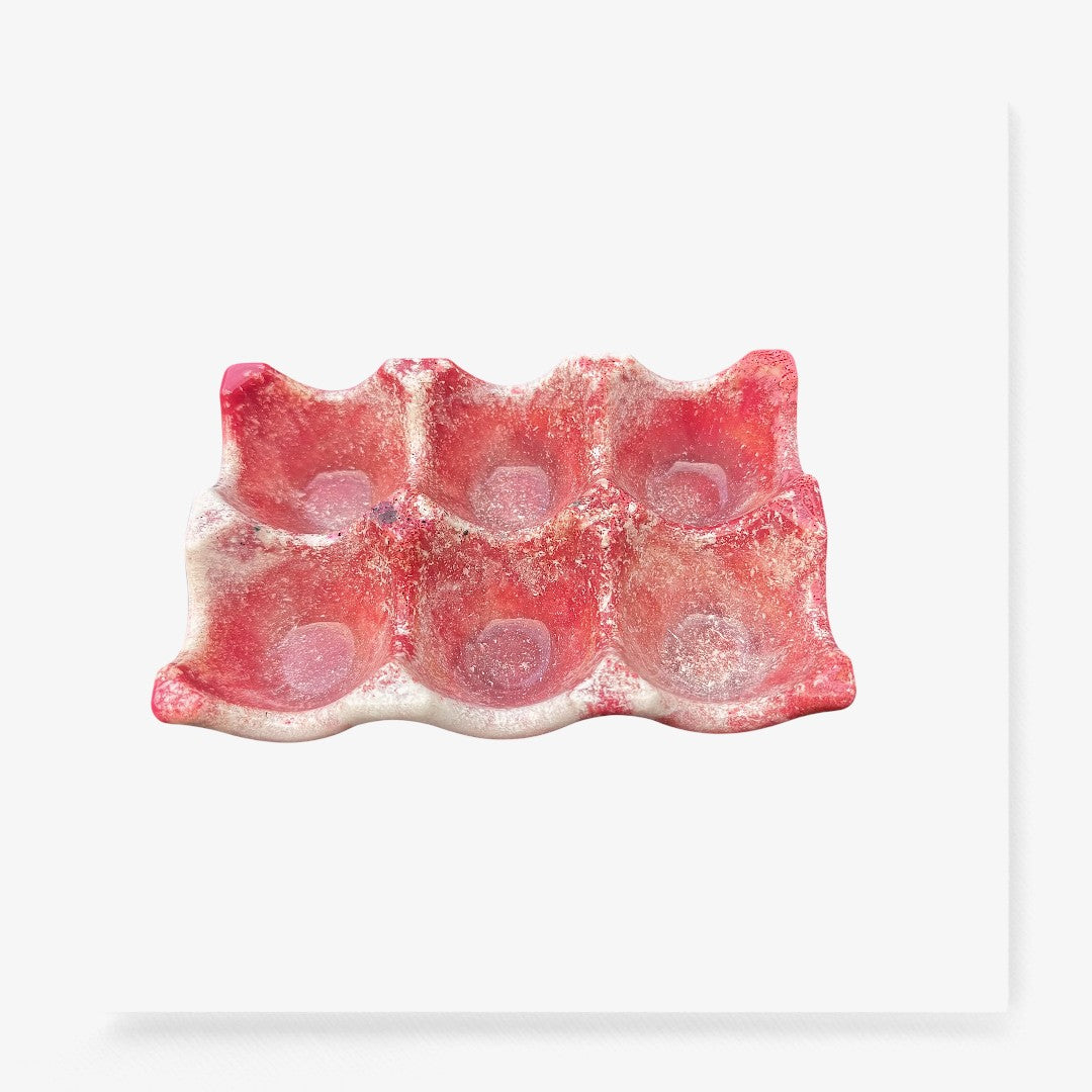 Handmade Egg Storage Tray, Holds 6 Eggs