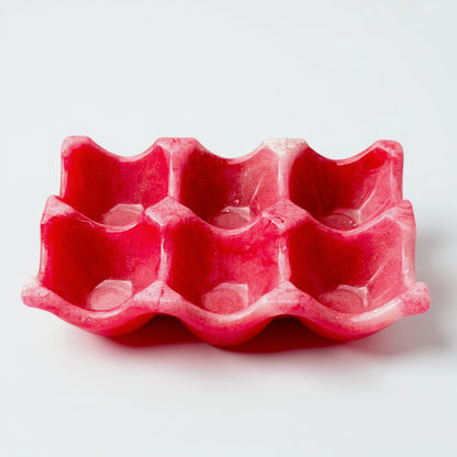 Handmade Egg Storage Tray, Holds 6 Eggs