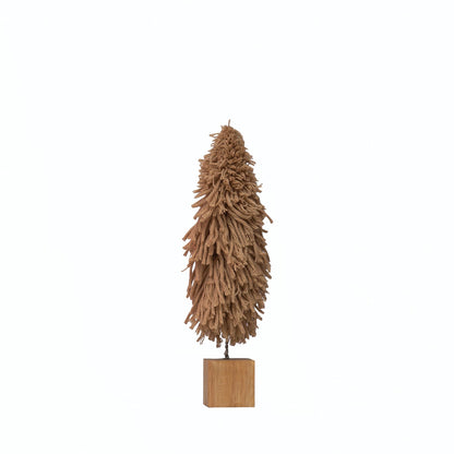 The Shaggy Spruce Yarn Tree - 9" H