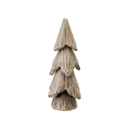 Whispering Pines Stoneware Trees with Reactive Glaze - 2 Size Options